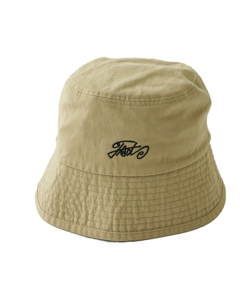 WHO'S WHO gallery(フーズフーギャラリー)の「COOPER FACT刺繍ロゴバケハ(ハット・レディース・ブラック/ベージュ・FREE)」の3枚目の写真