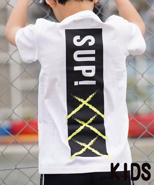 adamsJUGGLER(アダムスジャグラー)の「SUP! XXXティー キッズ(Tシャツ/カットソー・キッズ・ブラック/ホワイト・100/150/120/110/130)」の9枚目の写真