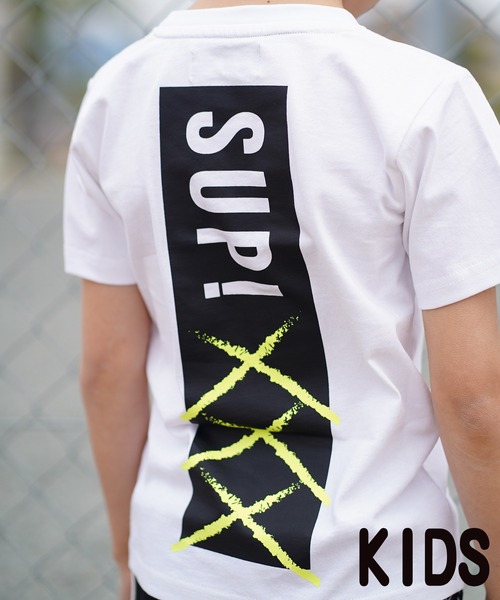 adamsJUGGLER(アダムスジャグラー)の「SUP! XXXティー キッズ(Tシャツ/カットソー・キッズ・ブラック/ホワイト・100/150/120/110/130)」の5枚目の写真