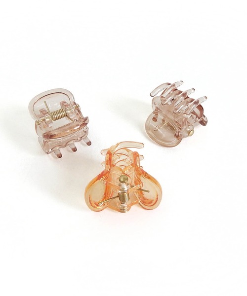 minia（ミニア）の「ミニバンスセット（バレッタ/ヘアクリップ・レディース・パープル/オレンジ/ブラウン/ブルー・FREE）」の13枚目の写真