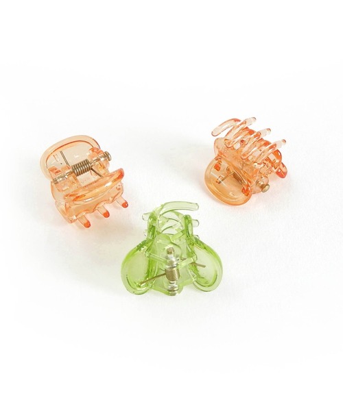 minia（ミニア）の「ミニバンスセット（バレッタ/ヘアクリップ・レディース・パープル/オレンジ/ブラウン/ブルー・FREE）」の14枚目の写真