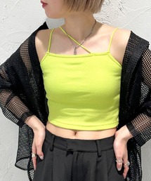 カップ付き変形クロップドキャミソール【ZOZOTOWN限定アイテム】