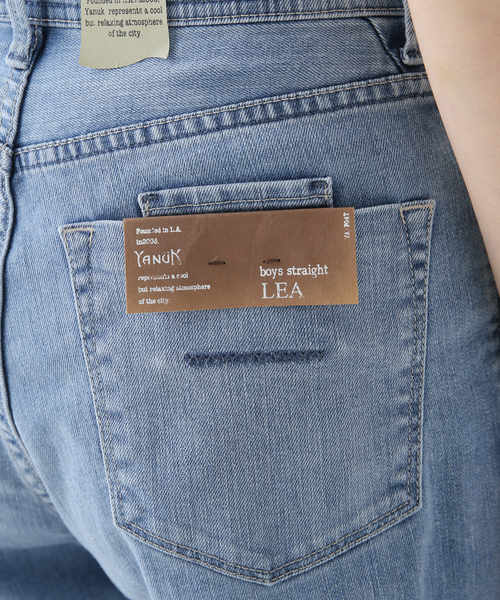 パンツ yanuk LEA really light APS 23 YANUKヤヌーク パンツ LEA ボーイズストレートReally Light APS
