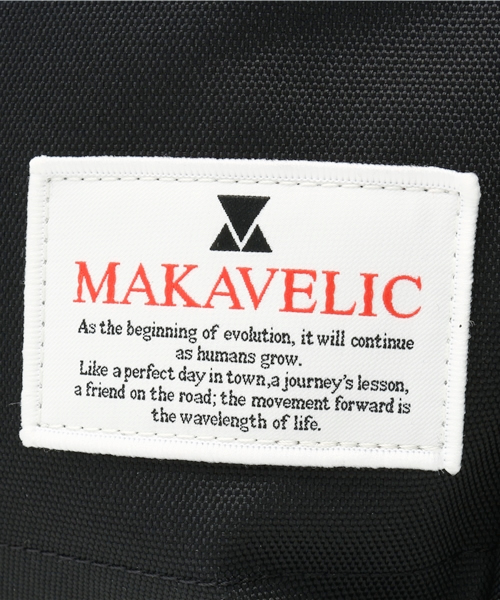 MAKAVELIC(マキャベリック)の「MAKAVELIC(マキャベリック) ダブルベルトリュック(バックパック/リュック・メンズ・ネイビー/その他21/ブラック/ホワイト・FREE)」の14枚目の写真