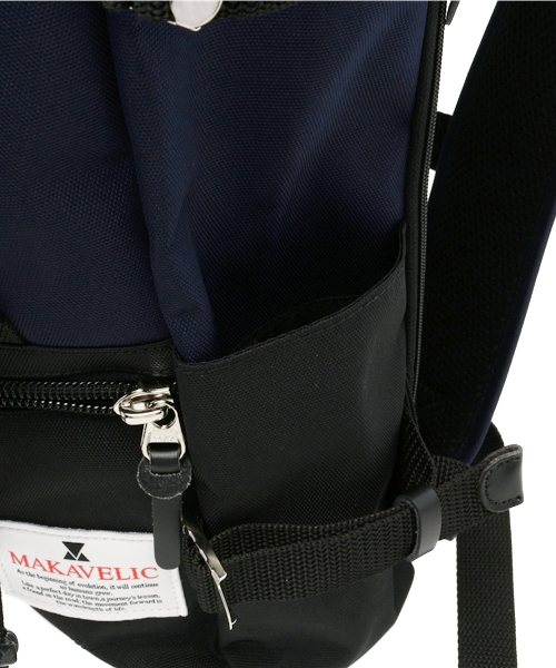 MAKAVELIC(マキャベリック)の「MAKAVELIC(マキャベリック) ダブルベルトリュック(バックパック/リュック・メンズ・ネイビー/その他21/ブラック/ホワイト・FREE)」の9枚目の写真
