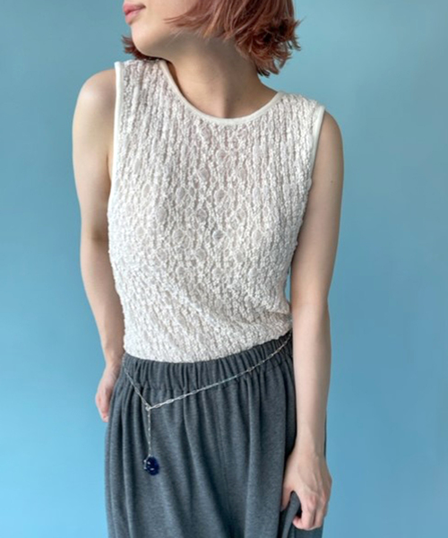 EDIT. FOR LULU（エディットフォールル）の「【PROVOKE/プロヴォーク】 2way キャミソール（タンクトップ・レディース・ブラック・FREE）」の14枚目の写真