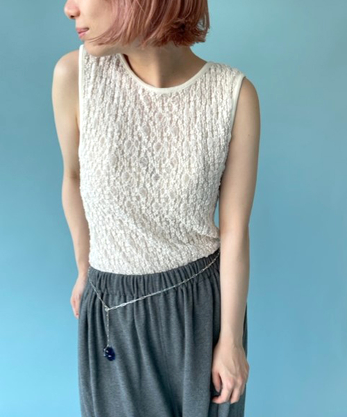 EDIT. FOR LULU（エディットフォールル）の「【PROVOKE/プロヴォーク】 2way キャミソール（タンクトップ・レディース・ブラック・FREE）」の20枚目の写真