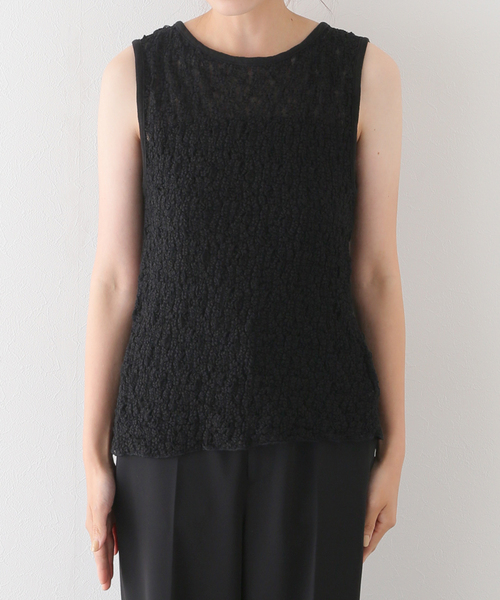 EDIT. FOR LULU（エディットフォールル）の「【PROVOKE/プロヴォーク】 2way キャミソール（タンクトップ・レディース・ブラック・FREE）」の4枚目の写真