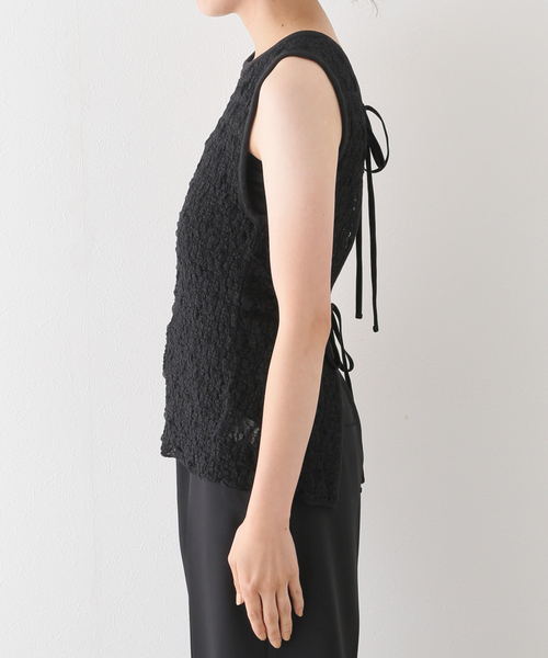 EDIT. FOR LULU（エディットフォールル）の「【PROVOKE/プロヴォーク】 2way キャミソール（タンクトップ・レディース・ブラック・FREE）」の8枚目の写真