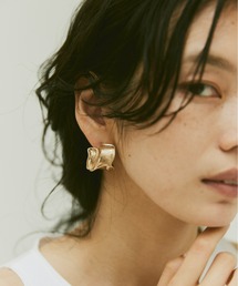 メタルビッグフープピアス