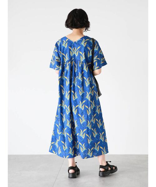 Lugnoncure（ルノンキュール）の「アフリカン柄ワンピース（ワンピース