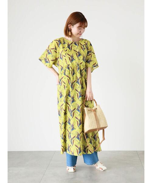 ルチル様　アフリカン　ワンピース Lugnoncure（ルノンキュール）の「アフリカン柄ワンピース