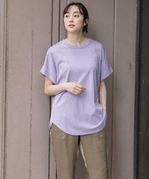 Munich | コットンジャージバックドレープトップス(Tシャツ/カットソー)