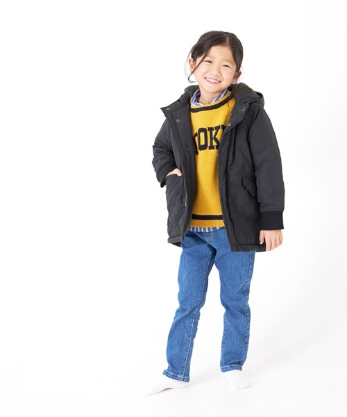MAKE YOUR DAY(メイクユアデイ)の「モッズコート■80~140cm(ダウンジャケット/コート・キッズ・カーキ/ベージュ/ブラック・130/140/110/90/80/120/100)」の13枚目の写真