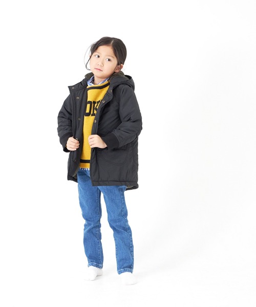 MAKE YOUR DAY(メイクユアデイ)の「モッズコート■80~140cm(ダウンジャケット/コート・キッズ・カーキ/ベージュ/ブラック・130/140/110/90/80/120/100)」の14枚目の写真