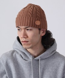 Fab（ファブ）の「Fab ワッペンケーブルコットンショートワッチ（ニットキャップ/ビーニー）」