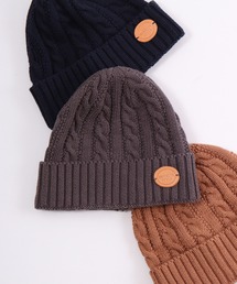 Fab（ファブ）の「Fab ワッペンケーブルコットンショートワッチ（ニットキャップ/ビーニー）」