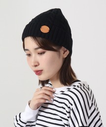 Fab（ファブ）の「Fab ワッペンケーブルコットンショートワッチ（ニットキャップ/ビーニー）」