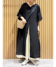 Samansa Mos2 | 羽織ワンピース(ワンピース)