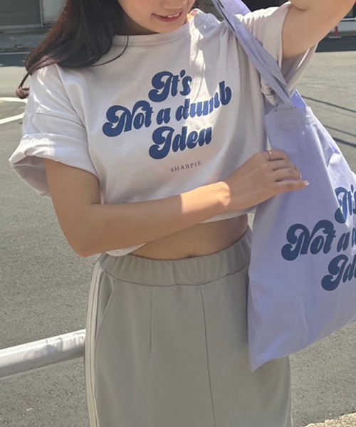 one after another NICE CLAUP(ワンアフターアナザーナイスクラップ)の「オーバーサイズアソートTシャツ(Tシャツ/カットソー・レディース・ラベンダー/ピンク/ベージュ/ブラック・FREE)」の4枚目の写真