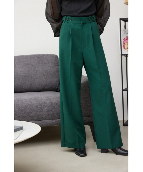 AZUL by moussy（アズールバイマウジー）の「RELAX BUTTON PANTS