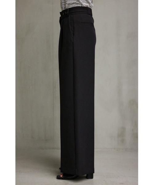 AZUL by moussy（アズールバイマウジー）の「ヴィーナスワイドパンツ（その他パンツ・レディース・ダークグリーン/グレー/ブラック・SMALL/MEDIUM/LARGE）」の8枚目の写真