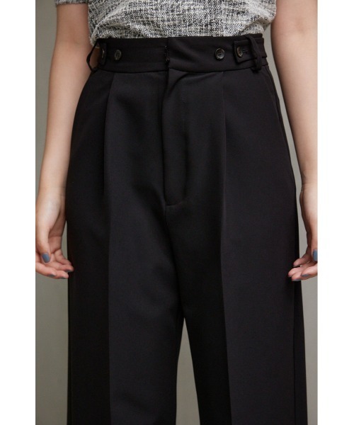 AZUL by moussy（アズールバイマウジー）の「ヴィーナスワイドパンツ（その他パンツ・レディース・ダークグリーン/グレー/ブラック・SMALL/MEDIUM/LARGE）」の10枚目の写真