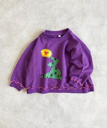 マエウシロプリントトレーナー/前後プリント（80～130cm）