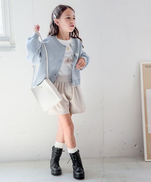 GLOBAL WORK(グローバルワーク)の「リッチライトニットクルーカーデ/704143(カーディガン/ボレロ・キッズ・ブラック/サックスブルー/アイボリー・100cm/120cm/110cm/150cm/130cm/140cm/160cm)」の10枚目の写真