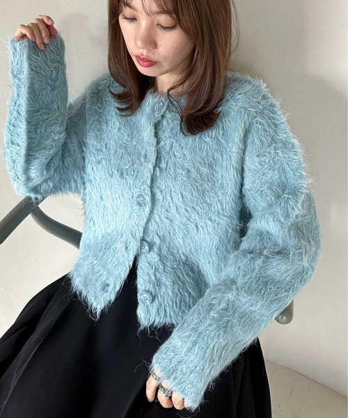 feepur（フェピュール）の「【ハンドウォッシャブル】ウール混シャギー