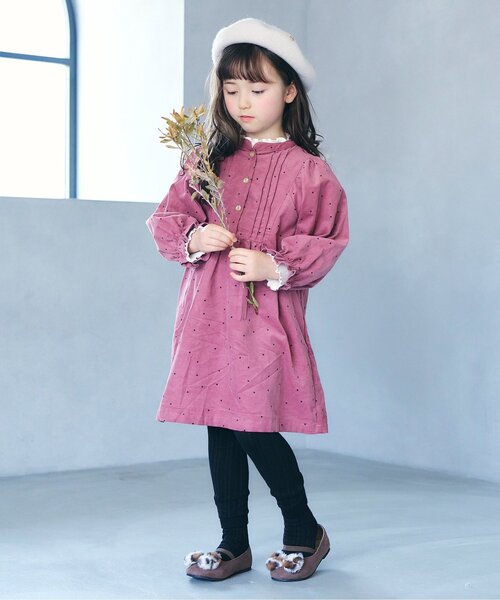 apres les cours（アプレレクール）の「メロウソックス&レギンスセット（レギンス/スパッツ・キッズ・アイボリー/レンガ/ブルー/ブラック・90/100/110/140/120）」の5枚目の写真