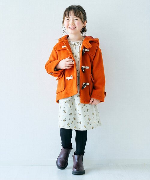 apres les cours（アプレレクール）の「メロウソックス&レギンスセット（レギンス/スパッツ・キッズ・アイボリー/レンガ/ブルー/ブラック・90/100/110/140/120）」の6枚目の写真