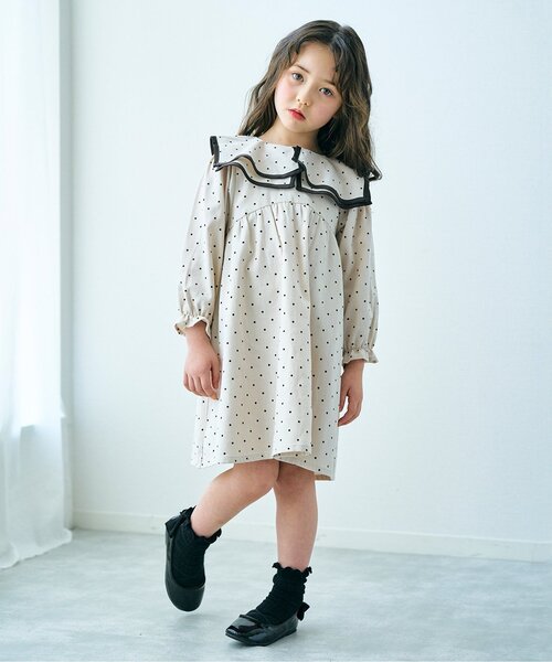 apres les cours（アプレレクール）の「メロウソックス&レギンスセット（レギンス/スパッツ・キッズ・アイボリー/レンガ/ブルー/ブラック・90/100/110/140/120）」の8枚目の写真