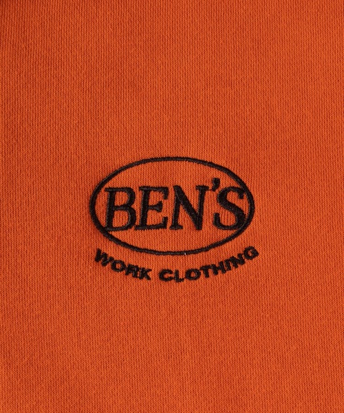 BEN DAVIS(ベンデイビス)の「【BENDAVIS/ベンデイビス】RIB NECK HALF ZIP SWEAT リブハイネックハーフジップスウェット/トラックジャケット/ビッグシルエット/裏起毛(スウェット・メンズ・オレンジ/ブルー/オフホワイト/ブラック/グリーン・M/L/XL)」の16枚目の写真