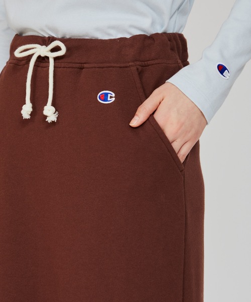 Champion（チャンピオン）の「【Champion/チャンピオン】レディース ベーシック ロングスカート（スカート・レディース・ネイビー/ブラック/グレー/ブラウン系・LARGE/MEDIUM）」の5枚目の写真