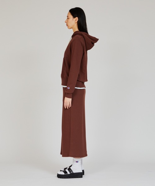 Champion（チャンピオン）の「【Champion/チャンピオン】レディース ベーシック ロングスカート（スカート・レディース・ネイビー/ブラック/グレー/ブラウン系・LARGE/MEDIUM）」の8枚目の写真