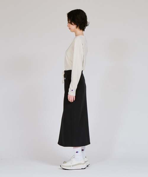 Champion（チャンピオン）の「【Champion/チャンピオン】レディース ベーシック ロングスカート（スカート・レディース・ネイビー/ブラック/グレー/ブラウン系・LARGE/MEDIUM）」の18枚目の写真