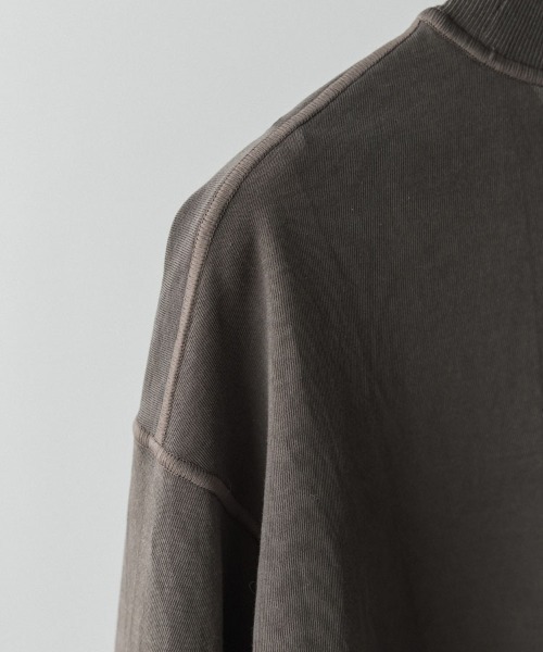 LIDNM(リドム)の「HARD TWISTED LS TEE(Tシャツ/カットソー・メンズ・ブラウン・LARGE/MEDIUM)」の15枚目の写真