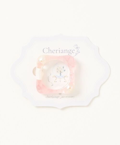 tone(トーン)の「【Cheriange】懐かしのキャンディ 天然石スクエアリング(MA)(リング・レディース・オレンジ/ピンク・FREE)」の6枚目の写真