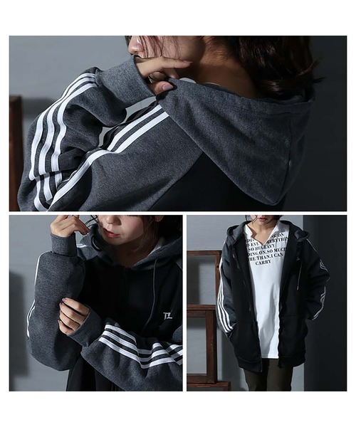 あったか裏起毛ジャージパーカー（パーカー）｜GOLDJAPAN（ゴールド