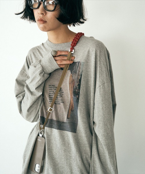 marjour（マージュール）の「PARACORD MOBILE PHONE STRAP（スマホグッズ・レディース・ピンク/ブラウン/オフホワイト・FREE）」の8枚目の写真