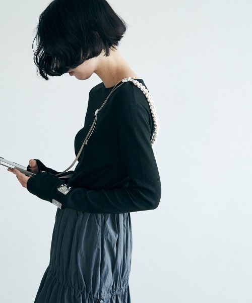 marjour（マージュール）の「PARACORD MOBILE PHONE STRAP（スマホグッズ・レディース・ピンク/ブラウン/オフホワイト・FREE）」の12枚目の写真