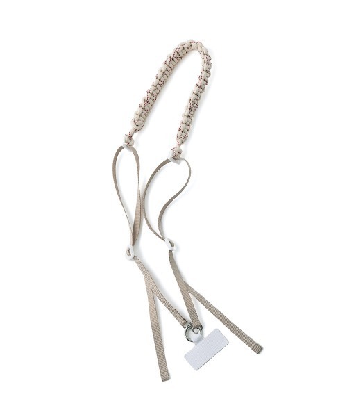 marjour（マージュール）の「PARACORD MOBILE PHONE STRAP（スマホグッズ・レディース・ピンク/ブラウン/オフホワイト・FREE）」の16枚目の写真