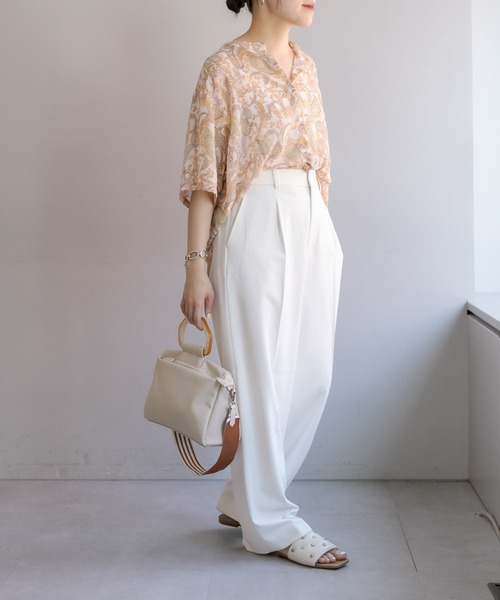 ear PAPILLONNER（イアパピヨネ）の「《カスタムベルト2本付き》Dパーツミドルショルダーバッグ（ショルダーバッグ・レディース・ブラック/グレー/アイボリー/ネイビー・FREE）」の16枚目の写真