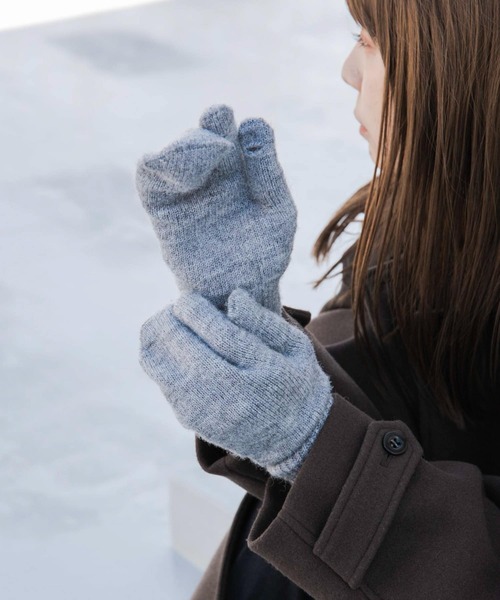 セール】スリーフィンガーホールタッチミトン（手袋）｜SMELLY