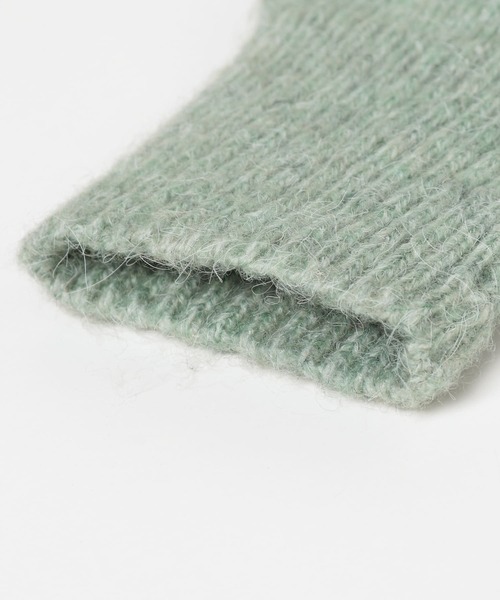 SMELLY（スメリー）の「スリーフィンガーホールタッチミトン（手袋・レディース・ミント/グレー・-）」の21枚目の写真