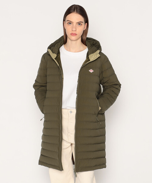 DANTON（ダントン）の「WOMEN'S STRETCH NYLON MIDDLE DOWN HOODED