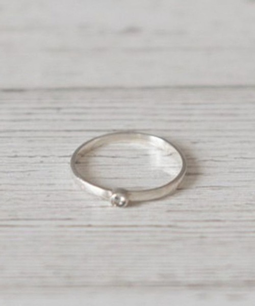 RAGEBLUE（レイジブルー）の「【まさコラボアイテム】SILVER925/ストーンピンキーリング（リング・メンズ・シルバー/ピンク・ONE SIZE）」の4枚目の写真