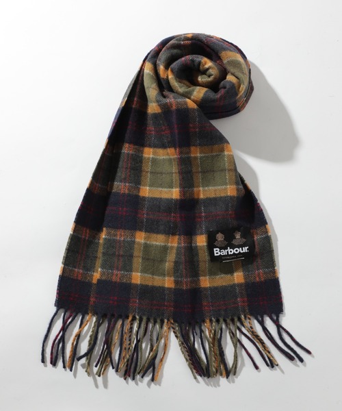 セール】【Barbour】barbour galingale tartan scarf / yaxley tartan