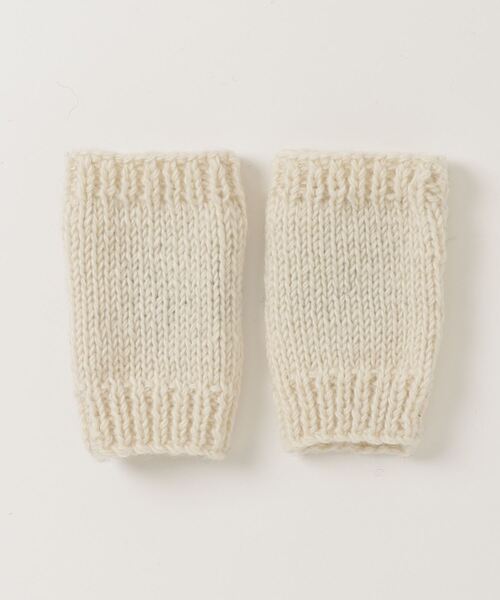 niche.（ニッチ）の「MacMahon Knitting Mills/マクマホンニッティングミルズ  Hand Warmer Yin&Yang（手袋・メンズ・ブラック/ホワイト・F）」の3枚目の写真